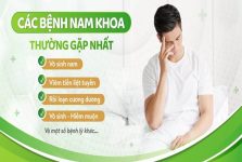 Những bệnh nam khoa nam giới thời gặp phải