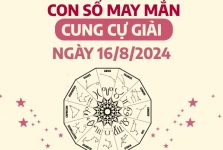 Con số may mắn của cung Cự Giải ngày 16/8/2024 gia tăng tài lộc