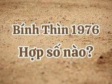 Tuổi Bính Thìn 1976 hợp số nào phát tài phát lộc
