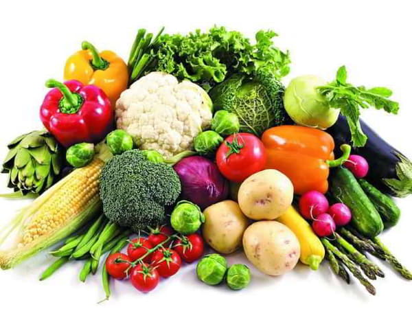 Người bệnh ung thư gan nên ăn gì - Rau xanh và trái cây tươi
